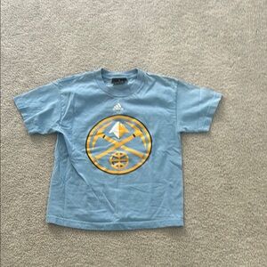 Adidas Kids Blue Denver Nuggets T-Shirt